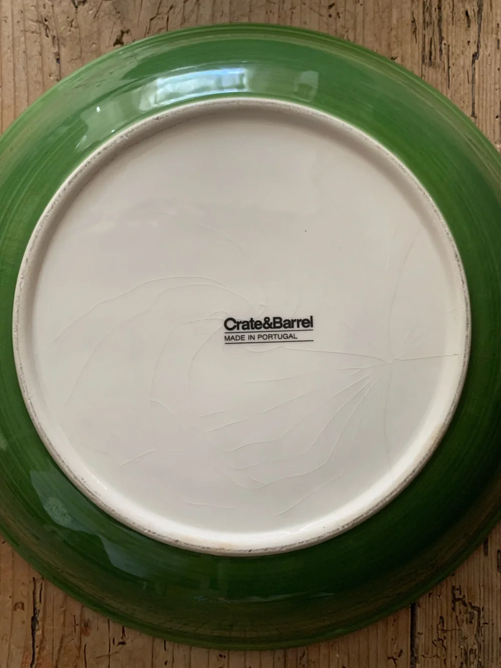 2 Crate & Barrel Tomato Vine Ceramic Pasta Bowls Plates Dishes Portugal 9